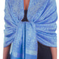 Sakkas 70" x 28" Paisley Self-Design Pashmina Shawl / Wrap / Stole