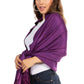 Sakkas 70" x 28" Paisley Self-Design Pashmina Shawl / Wrap / Stole