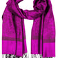 Sakkas 70" x 28" Paisley Self-Design Pashmina Shawl / Wrap / Stole