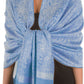 Sakkas 70" x 28" Paisley Self-Design Pashmina Shawl / Wrap / Stole