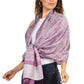 Sakkas 70" x 28" Paisley Self-Design Pashmina Shawl / Wrap / Stole