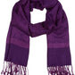 Sakkas 70" x 28" Paisley Self-Design Pashmina Shawl / Wrap / Stole
