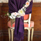 Sakkas 70" x 28" Paisley Self-Design Pashmina Shawl / Wrap / Stole