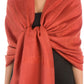 Sakkas 70" x 28" Paisley Self-Design Pashmina Shawl / Wrap / Stole