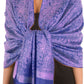 Sakkas 70" x 28" Paisley Self-Design Pashmina Shawl / Wrap / Stole