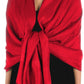 Sakkas 70" x 28" Paisley Self-Design Pashmina Shawl / Wrap / Stole
