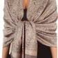 Sakkas 70" x 28" Paisley Self-Design Pashmina Shawl / Wrap / Stole
