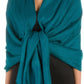 Sakkas 70" x 28" Paisley Self-Design Pashmina Shawl / Wrap / Stole