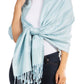 Sakkas 70" x 28" Paisley Self-Design Pashmina Shawl / Wrap / Stole