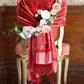 Sakkas 70" x 28" Paisley Self-Design Pashmina Shawl / Wrap / Stole