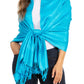 Sakkas 70" x 28" Paisley Self-Design Pashmina Shawl / Wrap / Stole