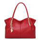 Women's Leather Elegant Graceful Lightweight Large Capacity Handbags