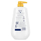 Dove Body Wash with Pump 3 Count Glowing Mango & Almond Butter for Renewed, Healthy-Looking Skin Gentle Skin Cleanser with 24hr Renewing MicroMoisture 30.6 oz