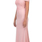 CLEARANCE - Eureka 7100 Lace Appliqued Bodice Long Dress Off-Shoulder (Size 2XL)