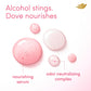 Desodorante en aerosol sin alcohol para mujer Dove Whole Body Deo Berry Blush, 4 oz