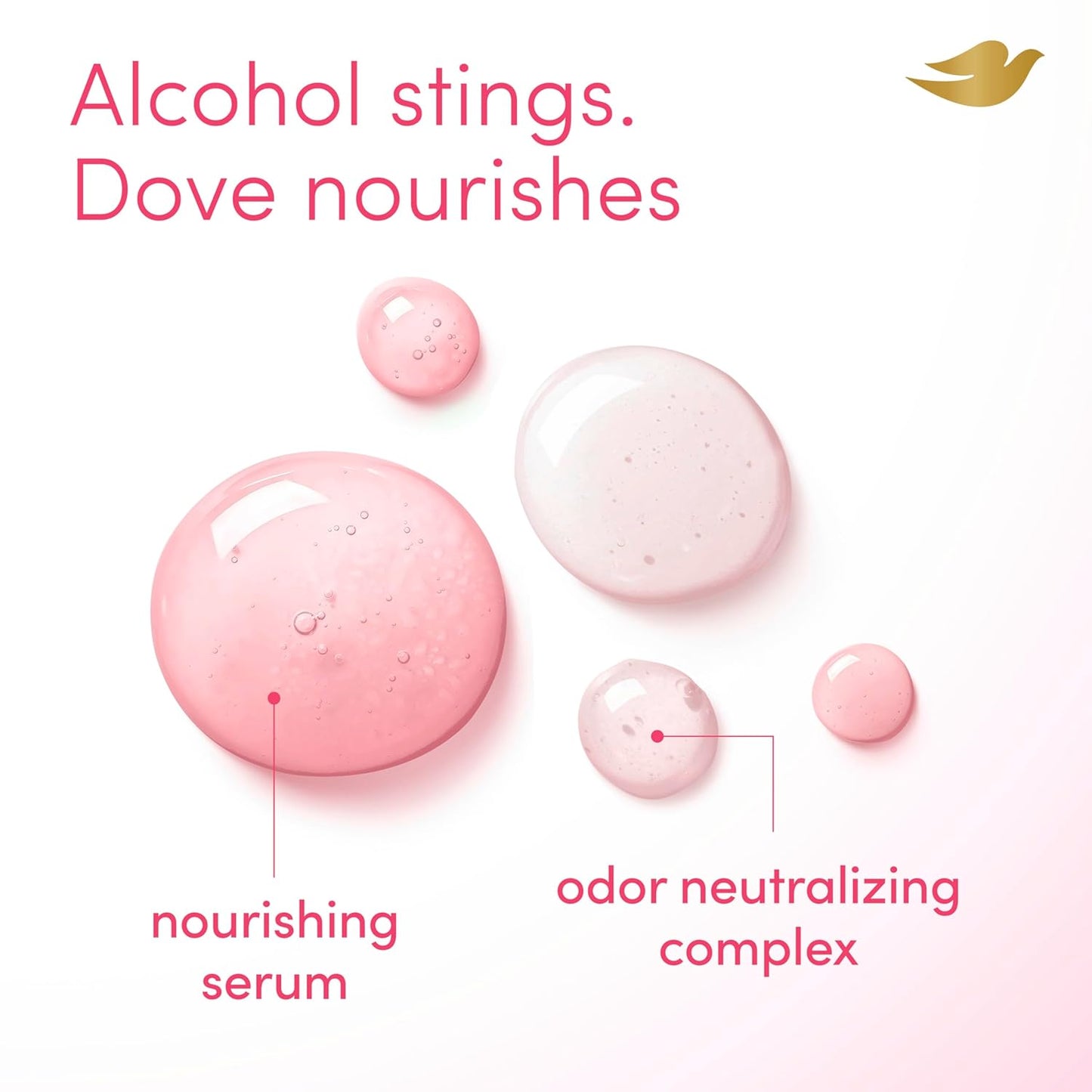 Desodorante en aerosol sin alcohol para mujer Dove Whole Body Deo Berry Blush, 4 oz