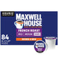 Maxwell House French Roast Dark Roast K-Cup Coffee Pods, 84 ct Box