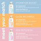 Dove Serum Body Wash Skin Replenish smooths skin with Niacinamide & BHA Serum 18.5 Fl Oz