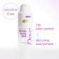 Dove Desodorante en Aerosol para Todo el Cuerpo sin Alcohol para Mujer 72 horas de control de olores Aroma Lavanda en Flor 4 oz