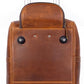 Tan Leather Trolley Bag 44L