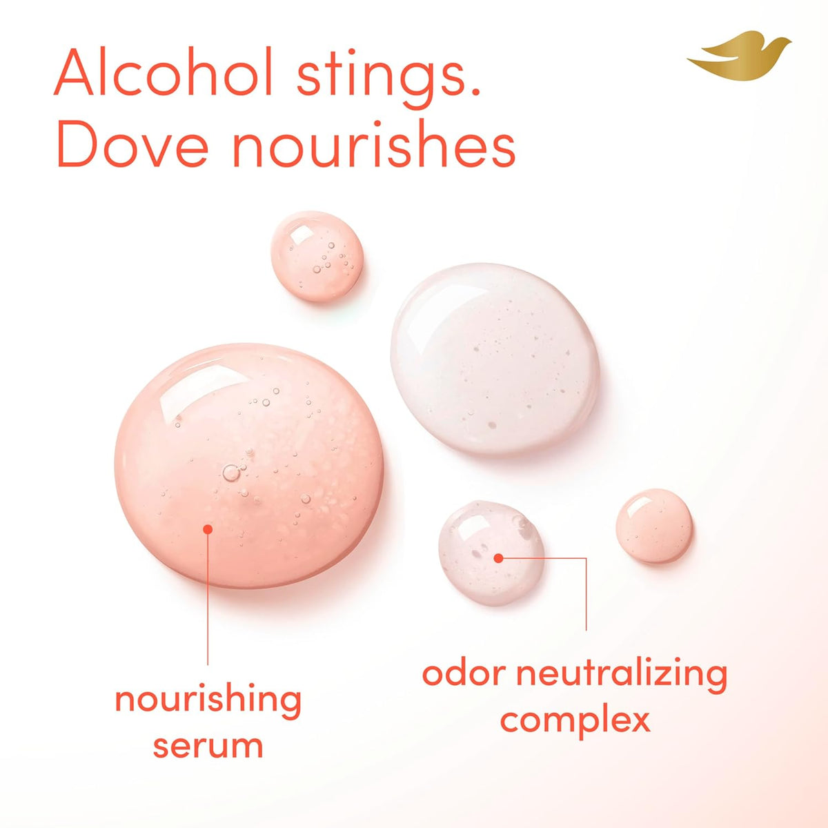 Dove Desodorante en aerosol sin alcohol para todo el cuerpo para mujer, control de olores durante 72 horas, Peach Glow, 4 oz