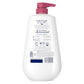 Dove Body Wash Reponer Fruta de Dragón y Crema de Coco Para Piel Suave como Loción por 24h Limpiador Corporal Hidratante Sin Sulfatos Sin Parabenos 30.6 oz