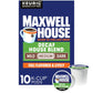 Cápsulas de café Maxwell House descafeinado, tueste medio, mezcla House Blend, 10 unidades