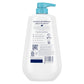 Dove Body Wash con dosificador exfoliante suave con minerales marinos para una piel suave como la loción durante 24 horas, limpiador hidratante para la piel sin sulfatos ni parabenos, 908 g