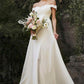 Cinderella Divine 7258W Off The Shoulder Long  Gown
