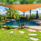 Shade Sail Patio Cover Shade Canopy Camping Sail Awning Sail Sunscreen Shelter Triangle Cover For Kindergarten Playground Outdoor