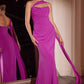 Ladivine 7433 Dress Versatile Tie Chiffon Strapless Dress