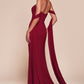 Ladivine 7433 Dress Versatile Tie Chiffon Strapless Dress
