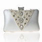 Boutique Rhinestone Pearl Banquet Clutch Fashion Evening Bags