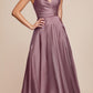 Cinderella Divine 7485C Sweetheart Neckline Soft Satin A-Line Formal Dress