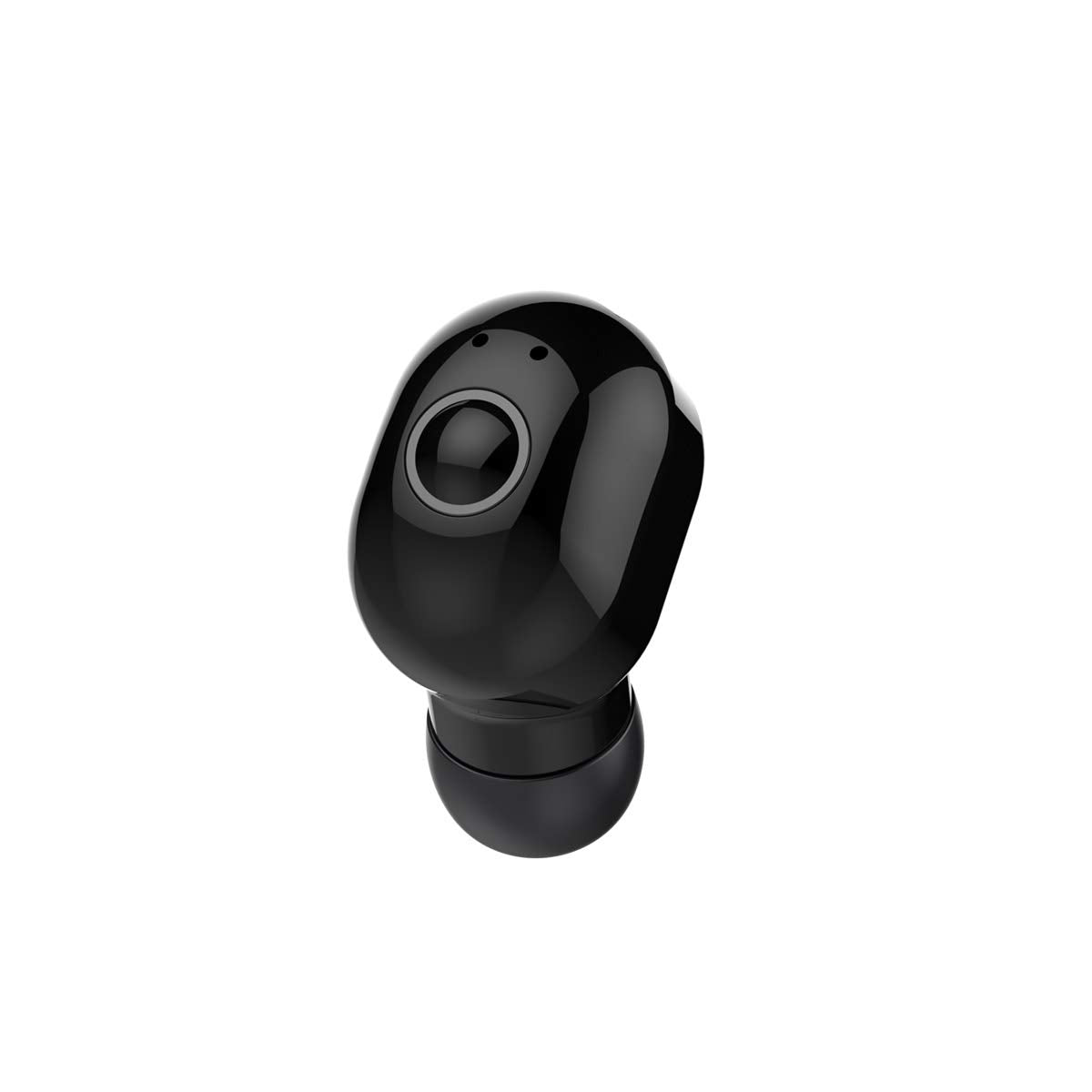 AIYIBEN Auricular inalámbrico Bluetooth Mini auricular inalámbrico Bluetooth V5.0 Auricular intrauditivo con 4-5 horas de reproducción Auricular con micrófono para iPhone iPad Samsung Galaxy LG y Smartphones (Negro)