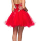 CLEARANCE - Juliet 762 Sweetheart Neckline Poofy Short Dress (Size M)