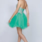 CLEARANCE - Juliet 762 Sweetheart Neckline Poofy Short Dress (Size M)