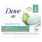 Dove Beauty Bar Limpiador suave para la piel Humectante 3.17oz 3 barras