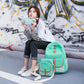 Women's Trendy Canvas Printed Striped Computer Backpacks