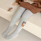 Fleece-Lined Ribbed Footed Leggings – Thermal Winter Toddler & Baby Pants