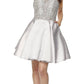 Juliet 779 Embellished Bodice Short Dress Sleeveless