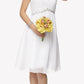 Juliet 786 Ruched V-Neck Cocktail Dress Embellished Waist