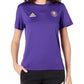 adidas Womens Size Short Sleeve Pre-Game T-Shirt Regal Purple/Orlando City Sc Medium Tall