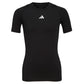 adidas Boys Moisture Wicking Techfit Compression Shirt Short Sleeve