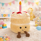 Pre-Order Strawberry Cream Birthday Cake Plush | Aesthetic Keepsake & Pretend Play Toy