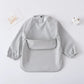 Waterproof Smock Bib | Full-Sleeve Baby & Toddler Feeding Bib