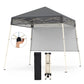 7 x 7 FT Pop-Up Canopy Tent with 1 Push Center Lock for Sports Picnic Camping