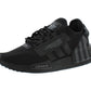 adidas NMD R1 V2 GS Boys Shoes Size 5.5 Color: Black/Grey-Black/Pitch Black