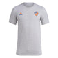 adidas Mens Size Short Sleeve Pre-Game T-Shirt Medium Grey Heather/Fc Cincinnati XX-Large Tall