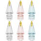 Puntas de repuesto transparentes FAFALITHIC (paquete de 6) compatibles con Apple Pencil de 2.ª generación, Apple Pencil de 1.ª generación, Apple Pencil USB-C y Apple Pencil Pro (transparente/rosa transparente/azul transparente)